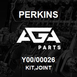 Y00/00026 Perkins KIT,JOINT | AGA Parts