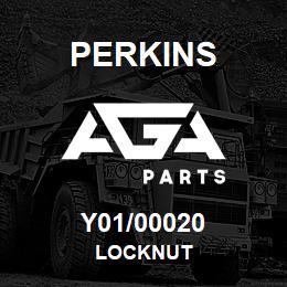 Y01/00020 Perkins LOCKNUT | AGA Parts