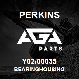 Y02/00035 Perkins BEARINGHOUSING | AGA Parts