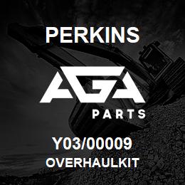 Y03/00009 Perkins OVERHAULKIT | AGA Parts