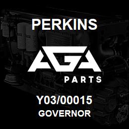 Y03/00015 Perkins GOVERNOR | AGA Parts