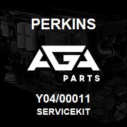 Y04/00011 Perkins SERVICEKIT | AGA Parts