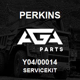 Y04/00014 Perkins SERVICEKIT | AGA Parts