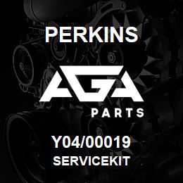 Y04/00019 Perkins SERVICEKIT | AGA Parts