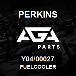 Y04/00027 Perkins FUELCOOLER | AGA Parts