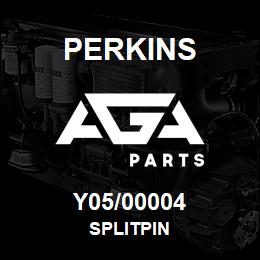 Y05/00004 Perkins SPLITPIN | AGA Parts