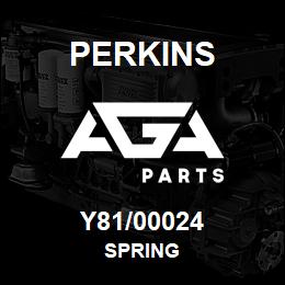 Y81/00024 Perkins SPRING | AGA Parts