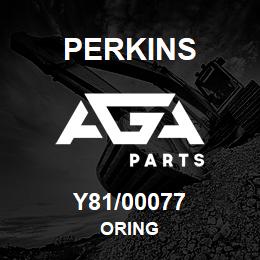 Y81/00077 Perkins ORING | AGA Parts