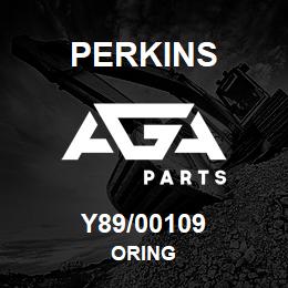 Y89/00109 Perkins ORING | AGA Parts