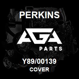 Y89/00139 Perkins COVER | AGA Parts