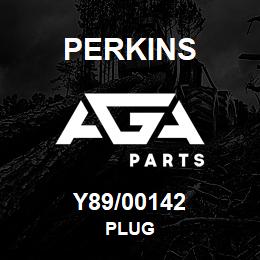 Y89/00142 Perkins PLUG | AGA Parts