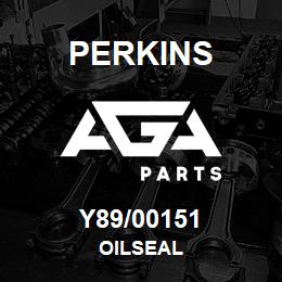 Y89/00151 Perkins OILSEAL | AGA Parts