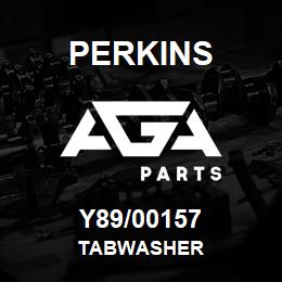 Y89/00157 Perkins TABWASHER | AGA Parts