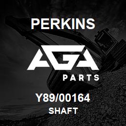 Y89/00164 Perkins SHAFT | AGA Parts