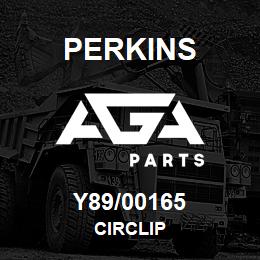 Y89/00165 Perkins CIRCLIP | AGA Parts