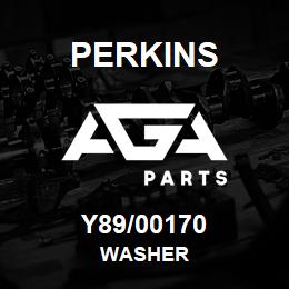 Y89/00170 Perkins WASHER | AGA Parts