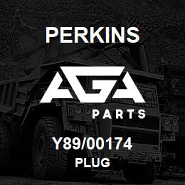 Y89/00174 Perkins PLUG | AGA Parts