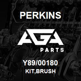 Y89/00180 Perkins KIT,BRUSH | AGA Parts