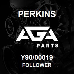 Y90/00019 Perkins FOLLOWER | AGA Parts