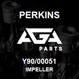 Y90/00051 Perkins IMPELLER | AGA Parts