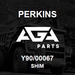 Y90/00067 Perkins SHIM | AGA Parts