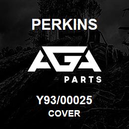 Y93/00025 Perkins COVER | AGA Parts