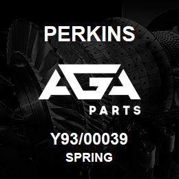 Y93/00039 Perkins SPRING | AGA Parts