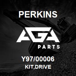 Y97/00006 Perkins KIT,DRIVE | AGA Parts