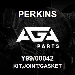 Y99/00042 Perkins KIT,JOINT/GASKET | AGA Parts