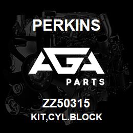 ZZ50315 Perkins KIT,CYL.BLOCK | AGA Parts