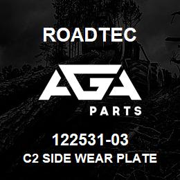 122531-03 Roadtec C2 SIDE WEAR PLATE | AGA Parts