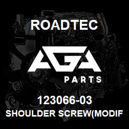 123066-03 Roadtec SHOULDER SCREW(MODIFIED FOR SPINDLE | AGA Parts
