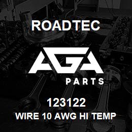 123122 Roadtec WIRE 10 AWG HI TEMP STRND - WHITE | AGA Parts