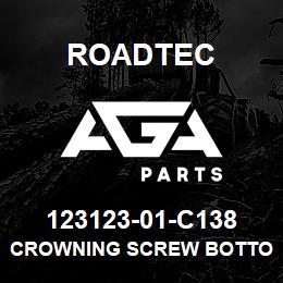 123123-01-C138 Roadtec CROWNING SCREW BOTTOM | AGA Parts