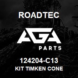 124204-C13 Roadtec KIT TIMKEN CONE | AGA Parts