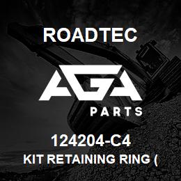 124204-C4 Roadtec KIT RETAINING RING (I.S.SNAP RING | AGA Parts