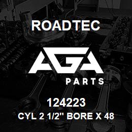 124223 Roadtec CYL 2 1/2" BORE X 48" STROKE | AGA Parts