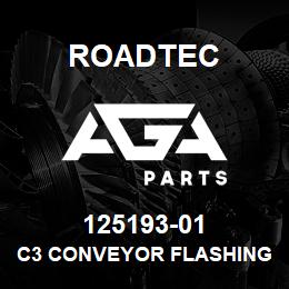 125193-01 Roadtec C3 CONVEYOR FLASHING RUBBER | AGA Parts