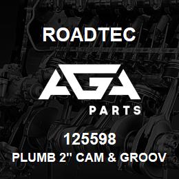 125598 Roadtec PLUMB 2" CAM & GROOVE DUST CAP | AGA Parts