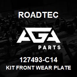 127493-C14 Roadtec KIT FRONT WEAR PLATE | AGA Parts