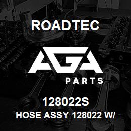 128022S Roadtec HOSE ASSY 128022 W/ SLEEVE | AGA Parts