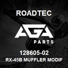 128605-02 Roadtec RX-45B MUFFLER MODIFICATION | AGA Parts