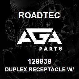 128938 Roadtec DUPLEX RECEPTACLE W/GROUND | AGA Parts