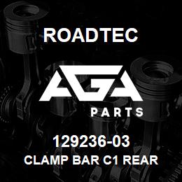 129236-03 Roadtec CLAMP BAR C1 REAR | AGA Parts