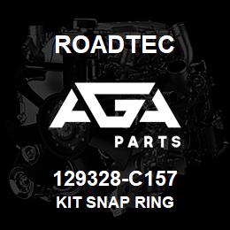 129328-C157 Roadtec KIT SNAP RING | AGA Parts