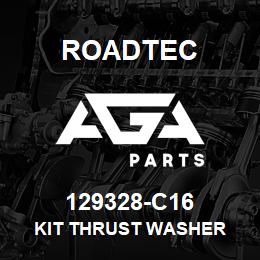 129328-C16 Roadtec KIT THRUST WASHER | AGA Parts