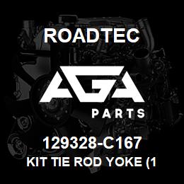 129328-C167 Roadtec KIT TIE ROD YOKE (1 3/4-12 THD) | AGA Parts