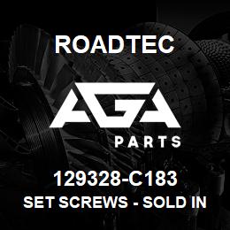 129328-C183 Roadtec SET SCREWS - SOLD IN PACKS OF TEN | AGA Parts