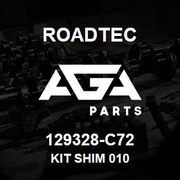 129328-C72 Roadtec KIT SHIM 010 | AGA Parts