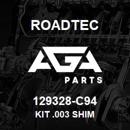 129328-C94 Roadtec KIT .003 SHIM | AGA Parts